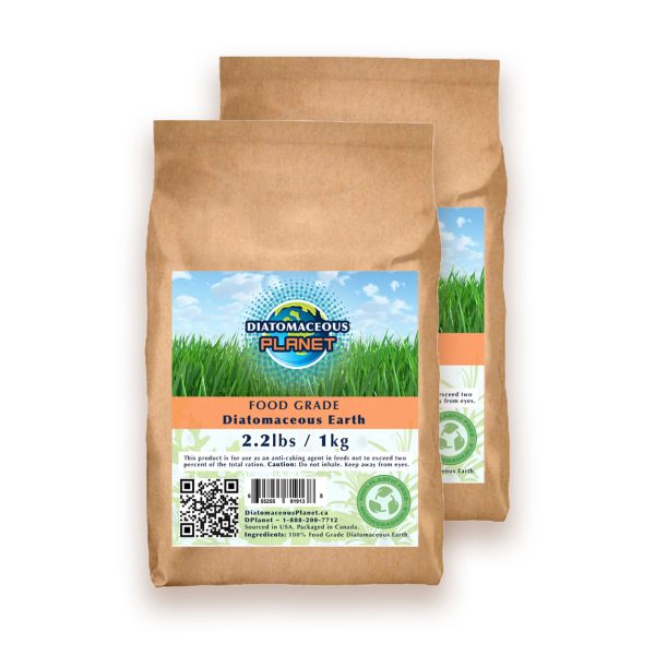 1kg Food Grade Diatomaceous Earth (Double deal)